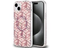 Kryt Guess GUHMP15MHGCUSTGP Apple iPhone 15 Plus / 14 Plus hardcase IML GCube MagSafe pink