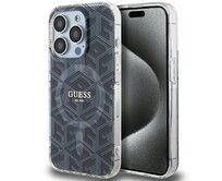 Kryt Guess GUHMP15XHGCUSTGK Apple iPhone 15 Pro Max hardcase IML GCube MagSafe black