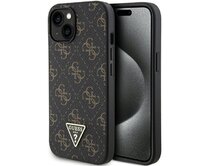 Kryt Guess GUHCP15MPG4GPK Apple iPhone 15 Plus / 14 Plus hardcase 4G Triangle Metal Logo black