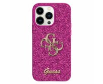 Kryt Guess GUHCP16SHG4SGU Apple iPhone 16 hardcase  Glitter Big 4G lpurple