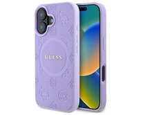 Kryt Guess GUHMP16MPSAPSMEU Apple iPhone 16 Plus hardcase Saffiano Peony Classic Logo MagSafe purple