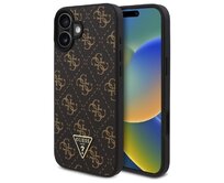 Kryt Guess GUHCP16SPG4GPK Apple iPhone 16 hardcase New 4G Triangle black