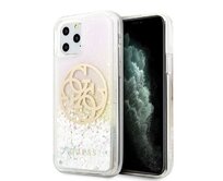 Kryt Guess GUHCN58LGIRGP iPhone 11 Pro hard case Gradient Liquid Glitter Circle Logo