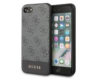 Kryt Guess GUHCI8G4GLGR Apple iPhone SE 2022/SE 2020/8/7 grey hard case 4G Stripe Collection