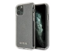 Kryt Guess GUHCN65PCGLSI Apple iPhone 11 Pro Max silver hard case Glitter