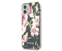 Kryt Guess GUHCP12SIMLFL03 Apple iPhone 12 mini navy N°3 Flower Collection