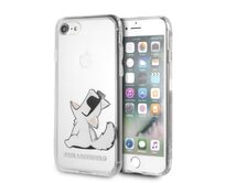 Kryt Karl Lagerfeld KLHCI8CFNRC Apple iPhone SE 2022/SE 2020/8/7 hardcase transparent Choupette Fun