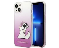 Kryt Karl Lagerfeld KLHCP14MCFNRCPI Apple iPhone 14 Plus / 15 Plus hardcase pink Choupette Fun