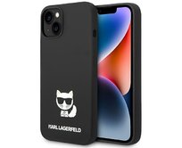 Kryt Karl Lagerfeld KLHCP14MSLCTBK Apple iPhone 14 Plus / 15 Plus hardcase black Silicone Choupette Body