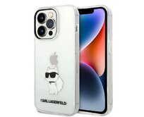 Kryt Karl Lagerfeld KLHCP14XHNCHTCT Apple iPhone 14 Pro Max transparent hardcase IML NFT Choupette