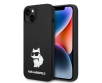 Kryt Karl Lagerfeld KLHCP14MSNCHBCK Apple iPhone 14 Plus / 15 Plus hardcase black Silicone Choupette