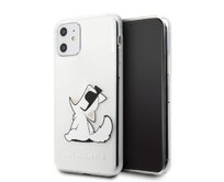 Kryt Karl Lagerfeld KLHCN61CFNRC iPhone 11 hardcase transparent Choupette Fun