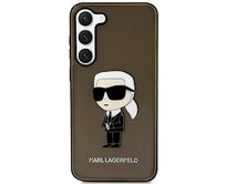 Kryt Karl Lagerfeld KLHCS23MHNIKTCK Samsung Galaxy S23+ Plus black hardcase Ikonik Karl Lagerfeld