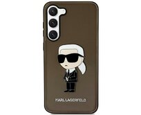 Kryt Karl Lagerfeld KLHCS23SHNIKTCK Samsung Galaxy S23 black hardcase Ikonik Karl Lagerfeld