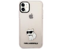 Kryt Karl Lagerfeld KLHCN61HNCHTCP Apple iPhone 11/XR pink hardcase Ikonik Choupette