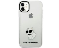 Kryt Karl Lagerfeld KLHCN61HNCHTCT Apple iPhone 11/XR transparent hardcase Ikonik Choupette