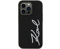 Kryt Karl Lagerfeld KLHCN61SKSVGK Apple iPhone 11/XR black hardcase Silicone Signature