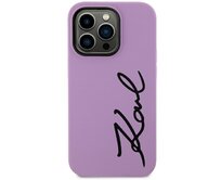 Kryt Karl Lagerfeld KLHCN61SKSVGU Apple iPhone 11/XR purple hardcase Silicone Signature