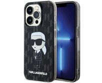 Kryt Karl Lagerfeld KLHCP15LHNKMKLK Apple iPhone 15 Pro hardcase Monogram Ikonik transparent