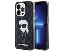 Kryt Karl Lagerfeld KLHCP15XHNKMKLK Apple iPhone 15 Pro Max hardcase Monogram Ikonik transparent