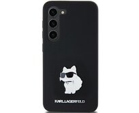 Kryt Karl Lagerfeld KLHCSA35SMHCNPK Samsung Galaxy A35 hardcase Silicone Choupette Metal Pin black