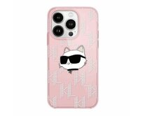 Kryt Karl Lagerfeld KLHCN61HKLPCHP Apple iPhone 11 / XR hardcase IML Choupette Head & Monogram pink