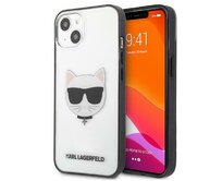 Kryt Karl Lagerfeld KLHCP13SHCHCK Apple iPhone 13 mini transparent Ikonik Choupette