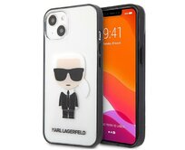 Kryt Karl Lagerfeld KLHCP13SHIKCK Apple iPhone 13 mini transparent Ikonik Karl