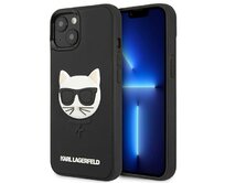 Kryt Karl Lagerfeld KLHCP13SCH3DBK Apple iPhone 13 mini black hardcase 3D Rubber Choupette