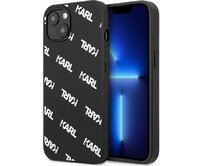 Kryt Karl Lagerfeld KLHCP13SPULMBK3 Apple iPhone 13 mini hardcase black Allover