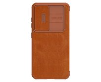 Kryt Case Qin Leather Pro Samsung Galaxy S23+ Plus brown