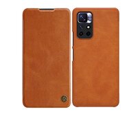 Kryt Qin Xiaomi Redmi Note 11S 5G/11T 5G/Poco M4 Pro 5G brown