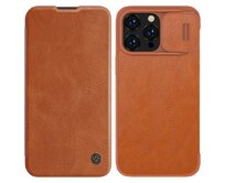 Kryt Qin Leather Pro Case Apple iPhone 14 Pro Max brown