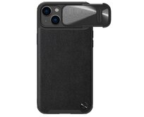 Kryt Camshield Leather S Apple ihone 14 Plus Black