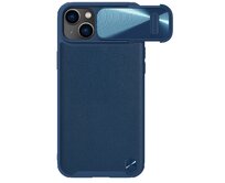 Kryt CamShield Leather S Apple iPhone 14 blue