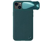 Kryt CamShield Leather S Apple iPhone 14 green