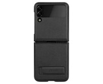 Kryt Qin Vegan Leather Samsung Galaxy Z Flip 4 black