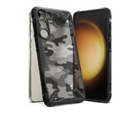 Kryt Ringke Fusion-X Design Samsung Galaxy S23+ Plus Camo Black