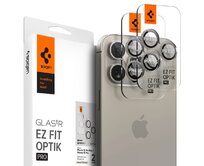 Kryt  Optik.TR EZ Fit Camera Protector iPhone 14 Pro / Pro Max / 15 Pro / Pro Max Natural Titanium (2 Pack)