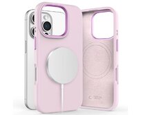 Kryt Tech-Protect Silicone Pure MagSafe Apple iPhone 16 Pro Pink Pearl