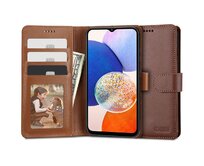 Knížkové pouzdro Tech-Protect Wallet Samsung Galaxy A14 5G Brown