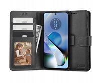 Knížkové pouzdro Tech-protect Wallet Motorola Moto G54 5G Black