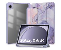 Kryt Tech-Protect SmartCase Pen Hybrid Samsung Galaxy Tab A9 8.7 X110 / X115 Violet Marble