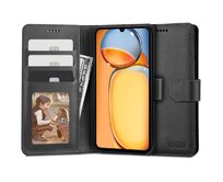 Knížkové pouzdro Tech-Protect Wallet Xiaomi Redmi 13C / POCO C65 Black