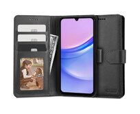 Knížkové pouzdro Tech-Protect Wallet Samsung Galaxy A15 4G / 5G Black