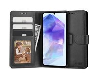 Knížkové pouzdro Tech-Protect Wallet Samsung Galaxy A55 5G Black