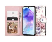 Knížkové pouzdro Tech-Protect Wallet Samsung Galaxy A55 5G Blossom Flower