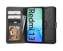 Knížkové pouzdro Tech-Protect Wallet Xiaomi Redmi 13 Black