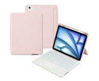 Kryt Tech-Protect SmartCase Mag Pen + Keyboard Apple iPad Air 10.9 2020/2022 (4, 5 gen) / iPad Air 11 2024 (6 gen) Pink