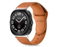 Kryt Tech-Protect Leatherfit Samsung Galaxy Watch Ultra 47mm Brown